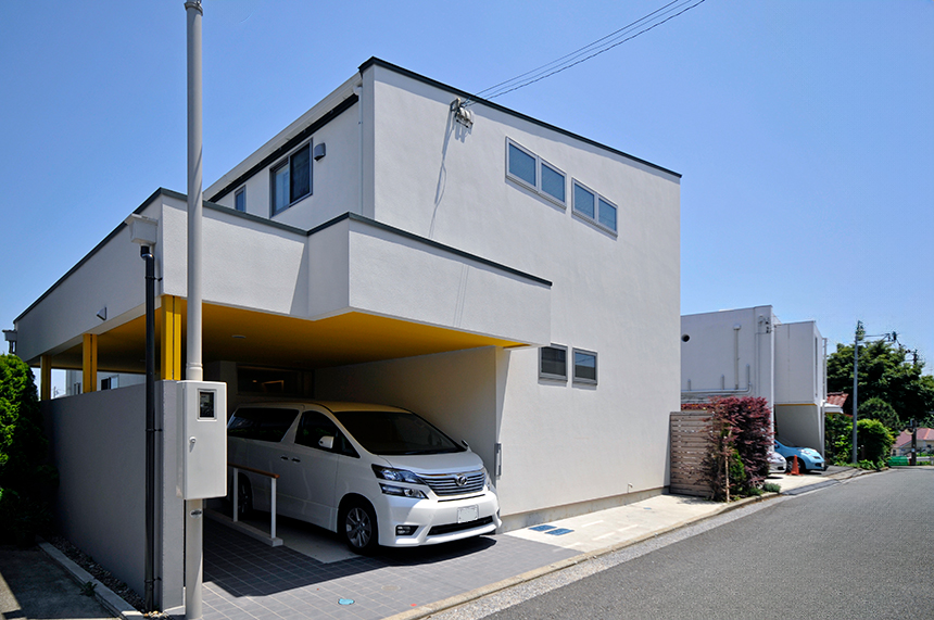 おばあちゃんと住む家外観の画像