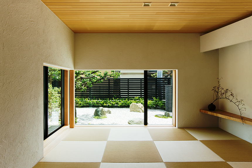 松の木の家の和室画像
