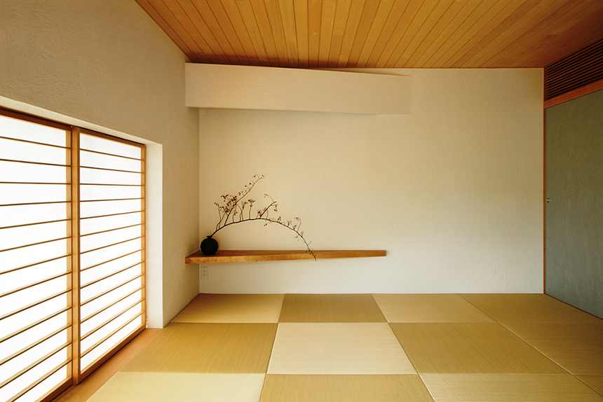 松の木の家の和室画像