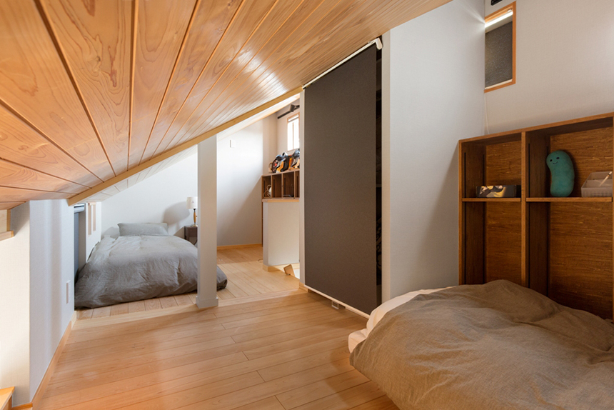 家族ひとり一人を大切にする家・各個室画像