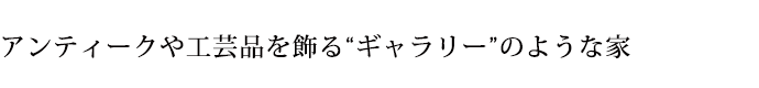 ギャラリーの家